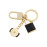Key ring Séraphine Black