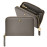 Zipped wallet Séraphine Taupe