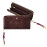 Travel wallet Philomène Burgundy