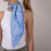 Шал  Harlow Light Blue