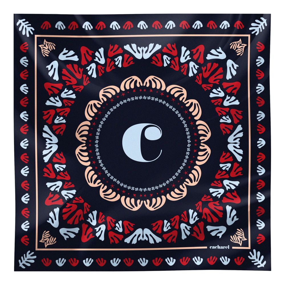 Scarf Vivienne Navy
