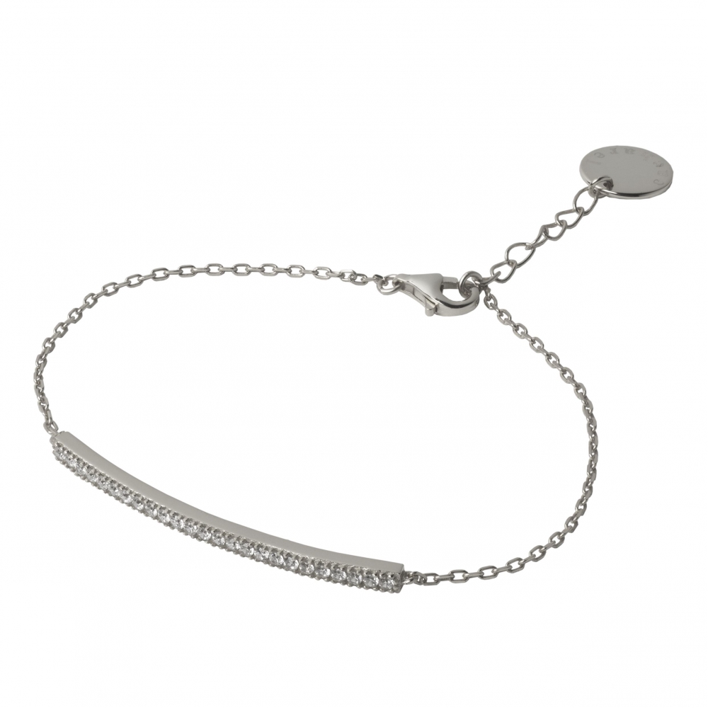 Гривна Courbe Silver