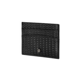 Card holder Interlace Black