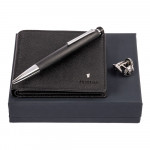 Set (ballpoint pen, wallet & cufflinks)