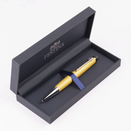 Ballpoint pen Chronobike Rainbow Yellow