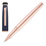 Rollerball pen Chronobike Rose Gold Navy