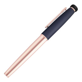 Rollerball pen Chronobike Rose Gold Navy