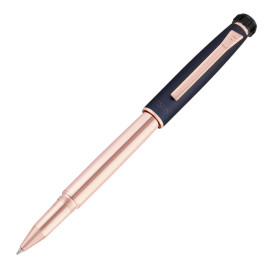 Rollerball pen Chronobike Rose Gold Navy