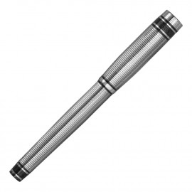Fountain pen Bold Stripe Chrome & Gun