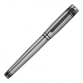 Fountain pen Bold Stripe Chrome & Gun