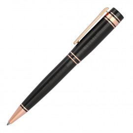 Ballpoint pen Bold Stripe Gun & Rosegold