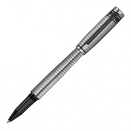 Rollerball pen Bold Stripe Chrome & Gun