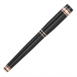 Rollerball pen Bold Stripe Gun & Rosegold