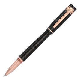 Rollerball pen Bold Stripe Gun & Rosegold