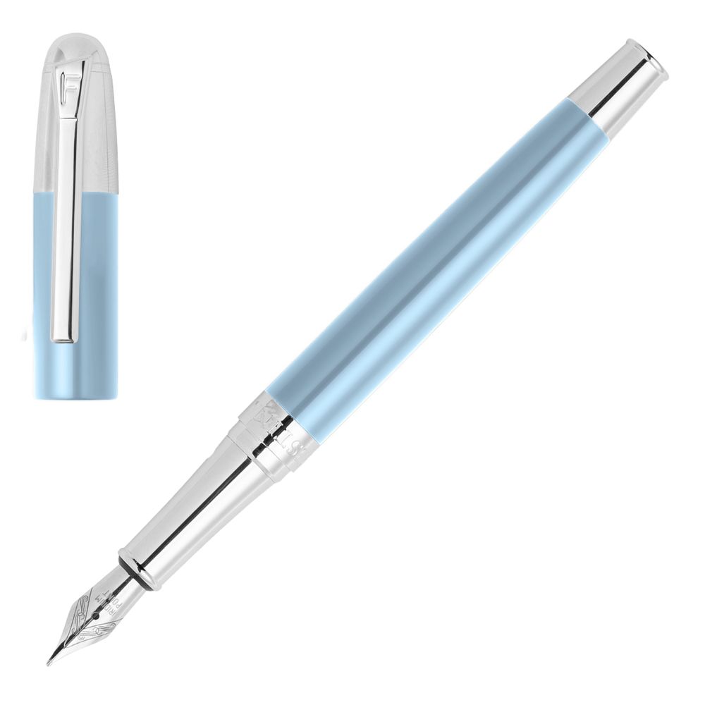 Fountain pen Classicals Chrome Light Blue