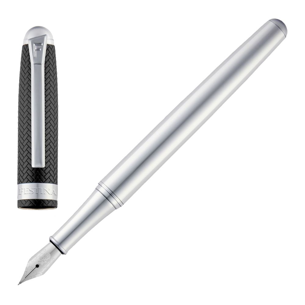 Fountain pen Classicals Interlace Chrome