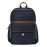 Backpack Button Navy & Brown