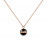 Necklace Aspiration RG&Black