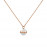 Necklace Aspiration RG&White