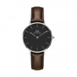 Watch Petite Bristol Silver&Black D32