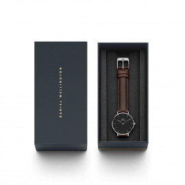 Watch Petite Bristol Silver&Black D32
