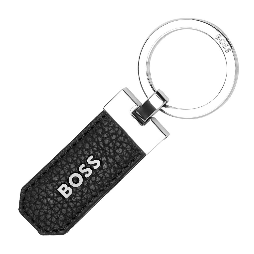 Key ring Classic Grained Black