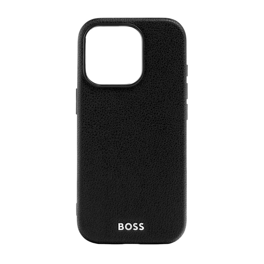 iPhone case Grained Black 16 Pro