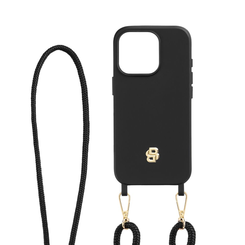 iPhone case Double B Black & Gold 16 Pro
