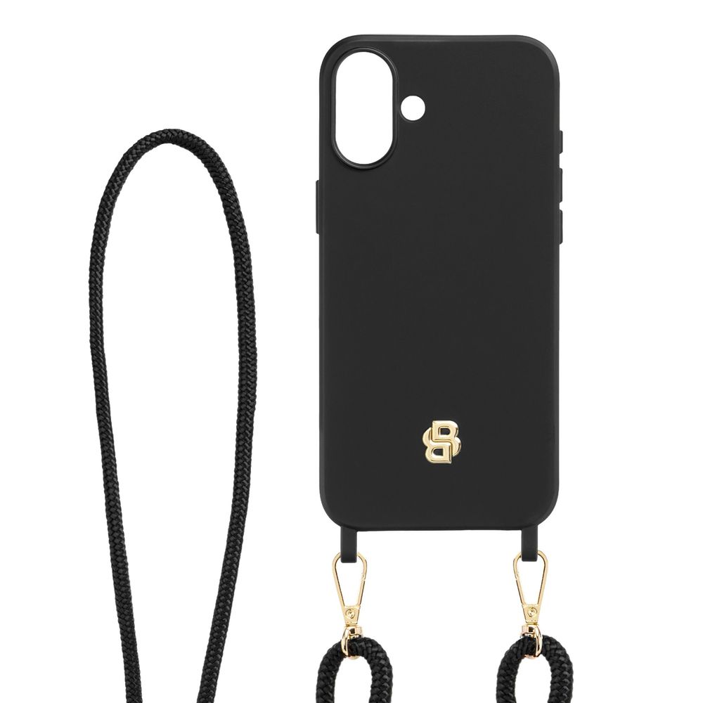 iPhone case Double B Black & Gold 16 Plus