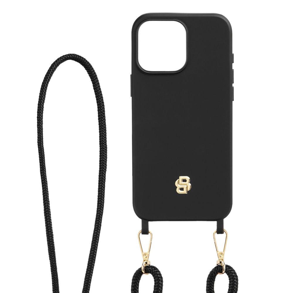 iPhone case Double B Black & Gold 16 Pro Max
