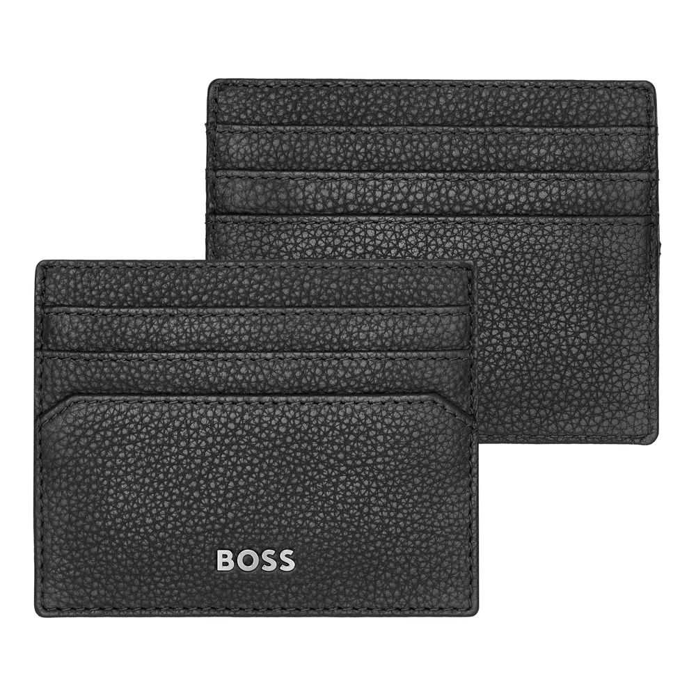 Card holder Classic Grained Black