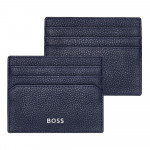 Card holder Classic Grained Navy