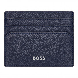 Card holder Classic Grained Navy