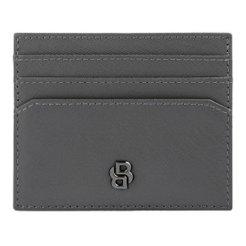 Card holder Double B Saffiano Grey
