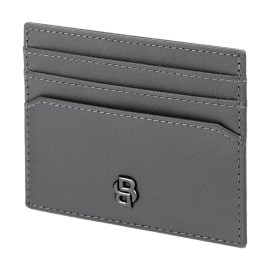 Card holder Double B Saffiano Grey