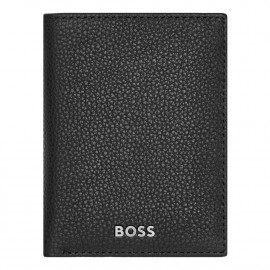 Folding card holder Classic Grained Black