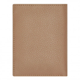 Folding card holder Classic Grained Camel