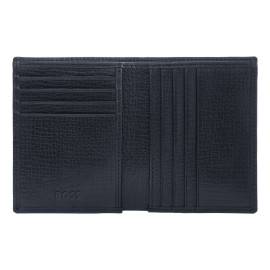Folding card holder Grid Navy