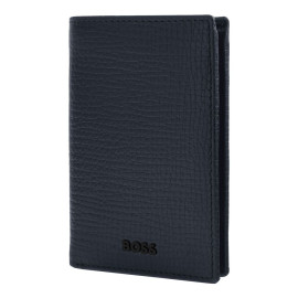 Folding card holder Grid Navy