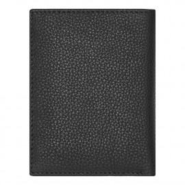 Card holder Trifold Classic Grained Black