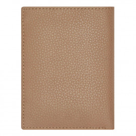 Card holder trifold Classic Grained Camel