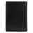 Card holder with flap and money pocket Grid Black