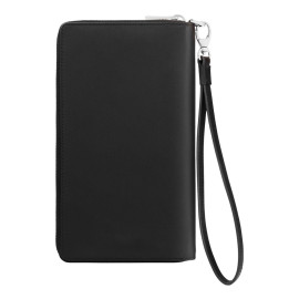 Travel wallet Classic Smooth Black