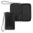 Travel wallet Grid Black