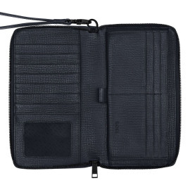 Travel wallet Grid Navy