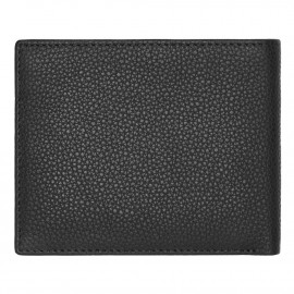 Money wallet Classic Grained Black