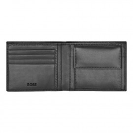 Money wallet Classic Grained Black