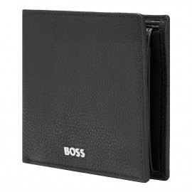 Money wallet Classic Grained Black