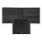 Money wallet Emblematic Black