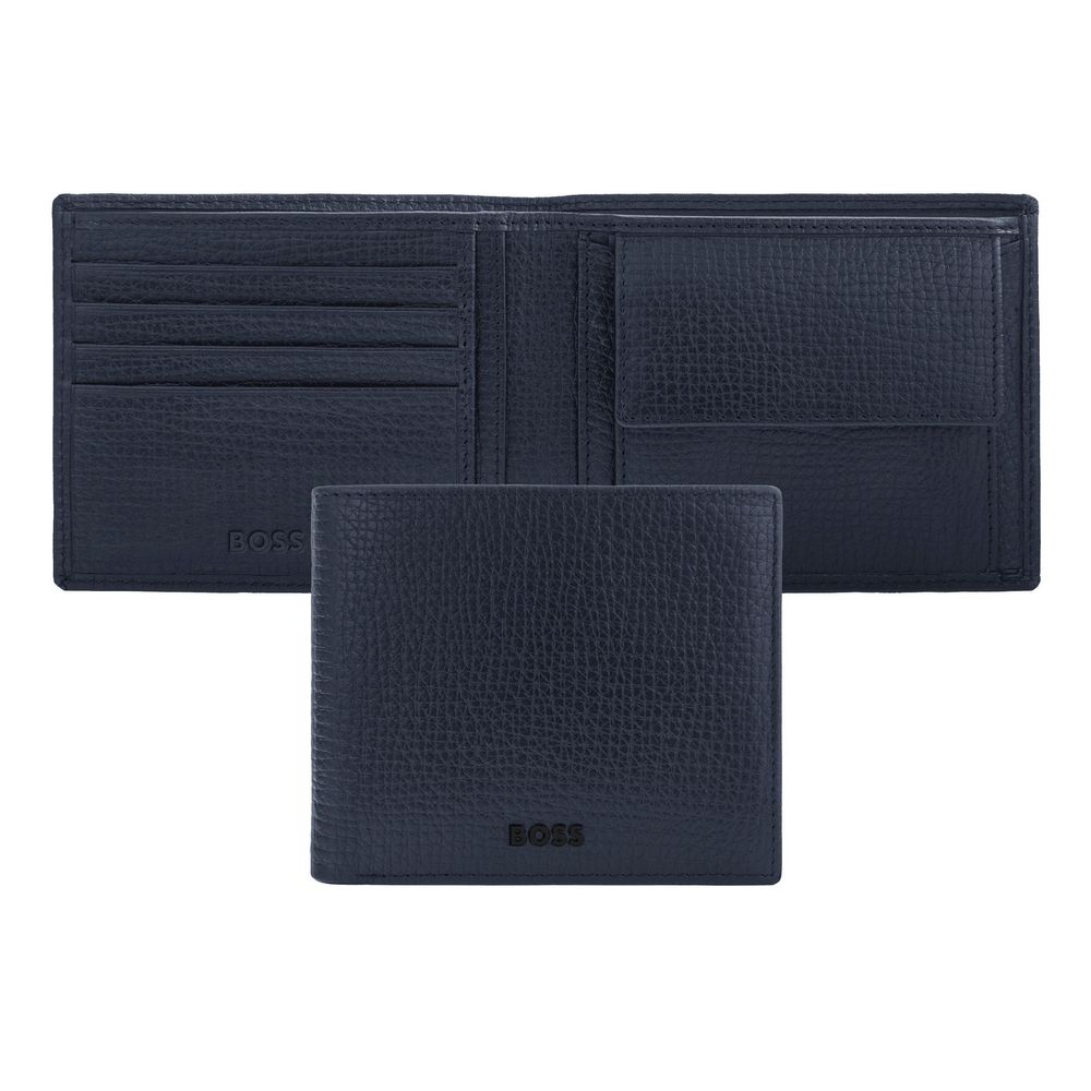 Money wallet Grid Navy